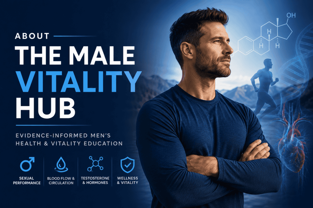 About The Male Vitality Hub men’s health and vitality resource image